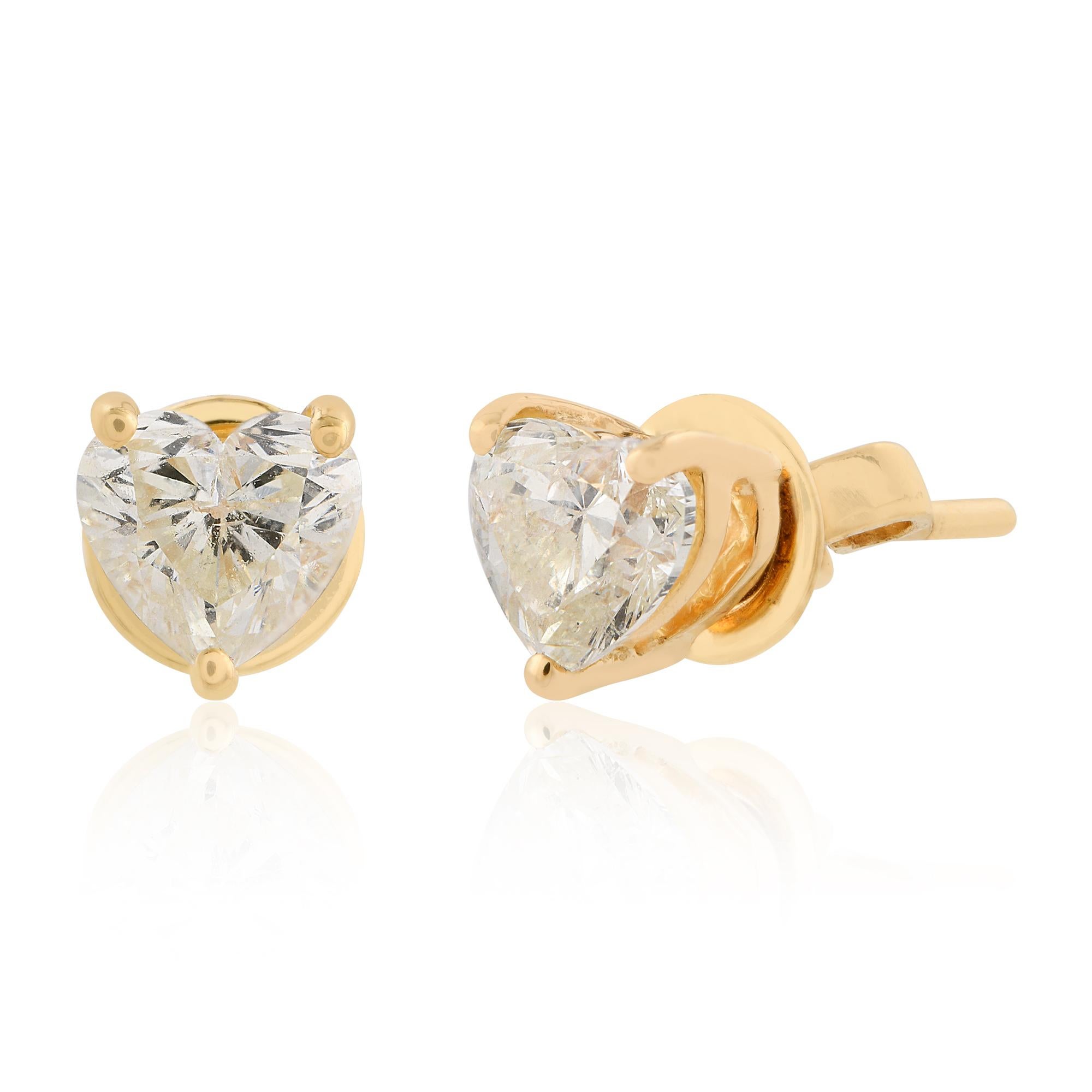Item Code :- SEE-11488
Gross Wt. :- 1.66 gm
18k Yellow Gold Wt. :- 1.46 gm
Diamond Wt. :- 1.01 Ct. ( AVERAGE DIAMOND CLARITY SI1-SI2 & COLOR H-I )
Earrings Size :- 5 mm approx.
✦ Sizing
.....................
We can adjust most items to fit your