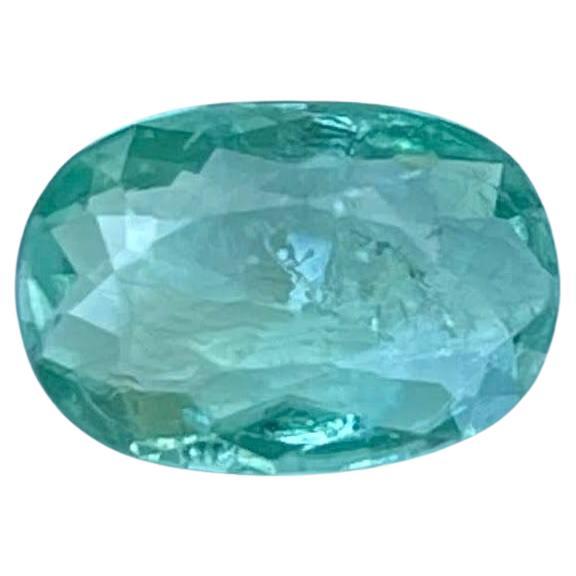 1.01 carats Paraiba Loose Tourmaline Oval Cut Natural Gemstone from Mozambique