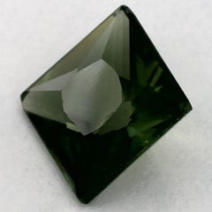 1.01 Ct Blue Sapphire Asscher Loose Gemstone (pierre de taille)