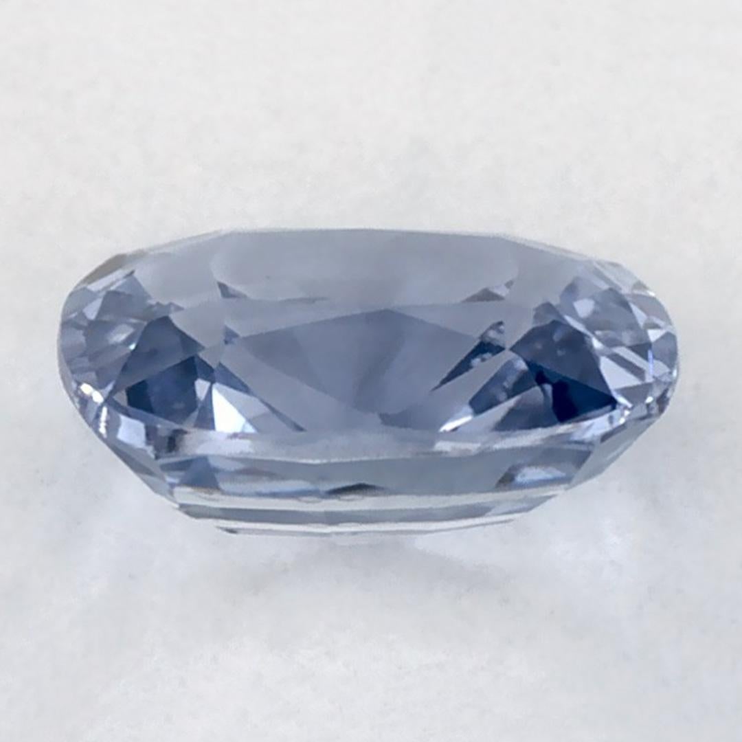 1.01 Karat Blauer Saphir Cushion Loser Edelstein im Zustand „Neu“ im Angebot in Fort Lee, NJ