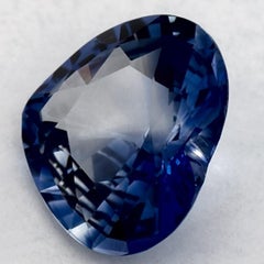 1.01 Ct Blue Sapphire Heart Loose Gemstone