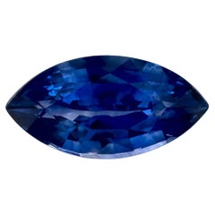 1.01 Ct Blue Sapphire Marquise Loose Gemstone