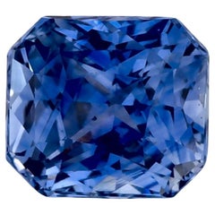 1.01 Ct Blue Sapphire Octagon Cut Loose Gemstone