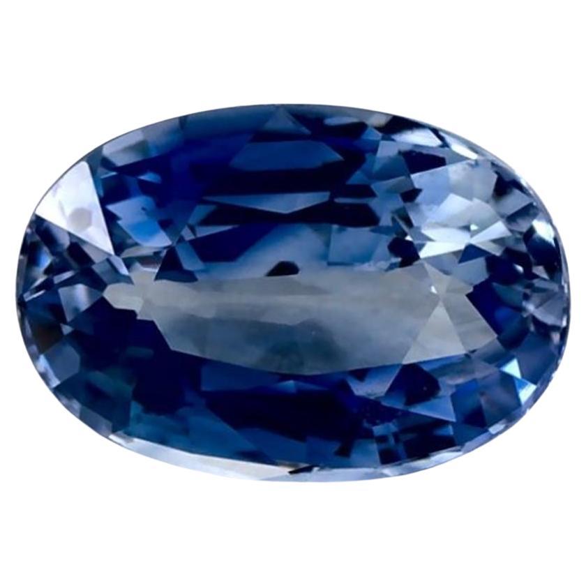 1.01 Ct Blue Sapphire Oval Loose Gemstone