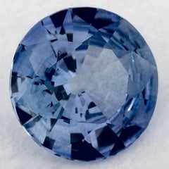 1.01 Ct Blue Sapphire Round Loose Gemstone (pierre précieuse en vrac)