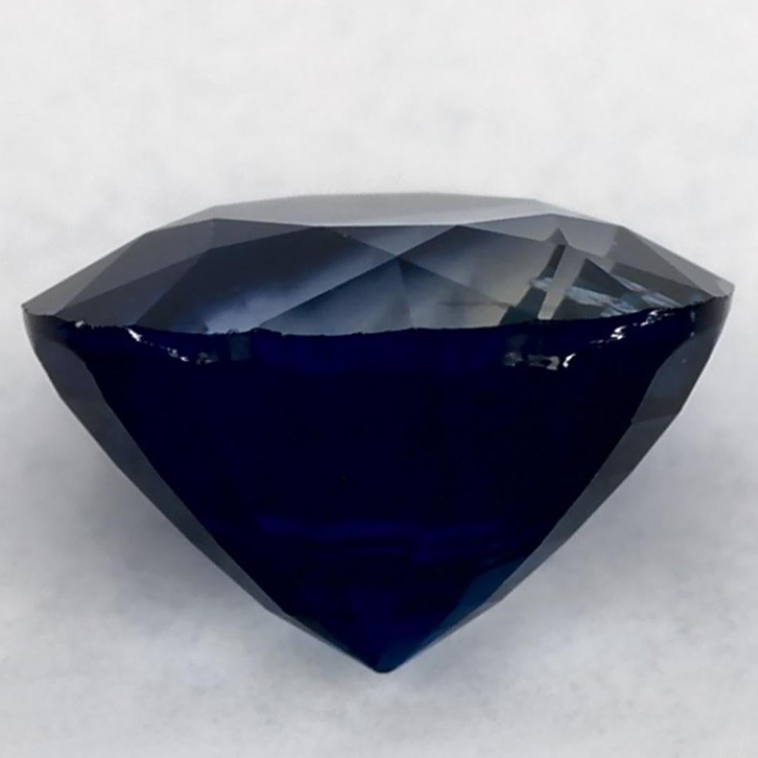 1.01 Karat Blauer runder Saphir, loser Edelstein im Zustand „Neu“ im Angebot in Fort Lee, NJ