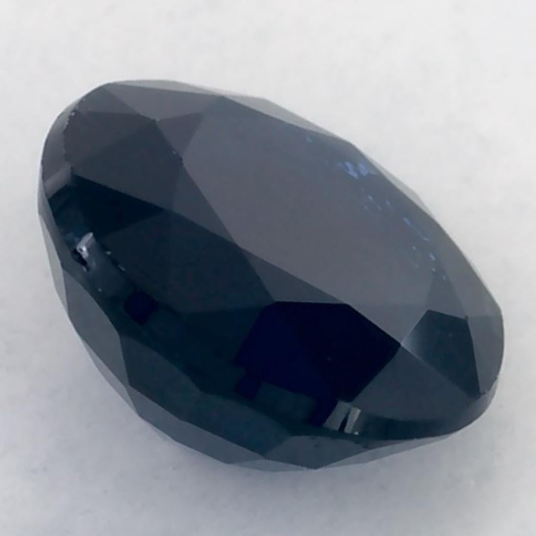 1.01 ct Zafiro Azul Redondo Gema Suelta en venta 1