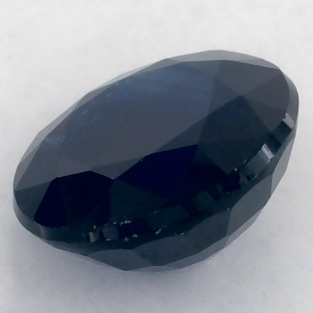 1.01 ct Zafiro Azul Redondo Gema Suelta en venta 2