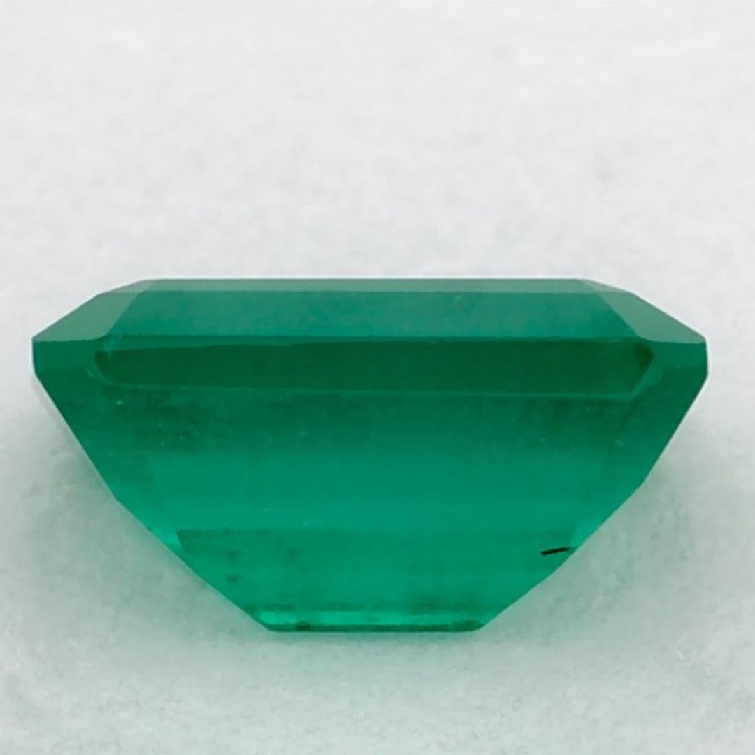 1.01 Ct Emerald Octagon Loose Gemstone In New Condition For Sale In Fort Lee, NJ