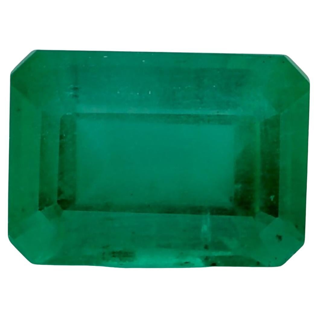 1.01 Ct Emerald Octagon Loose Gemstone For Sale