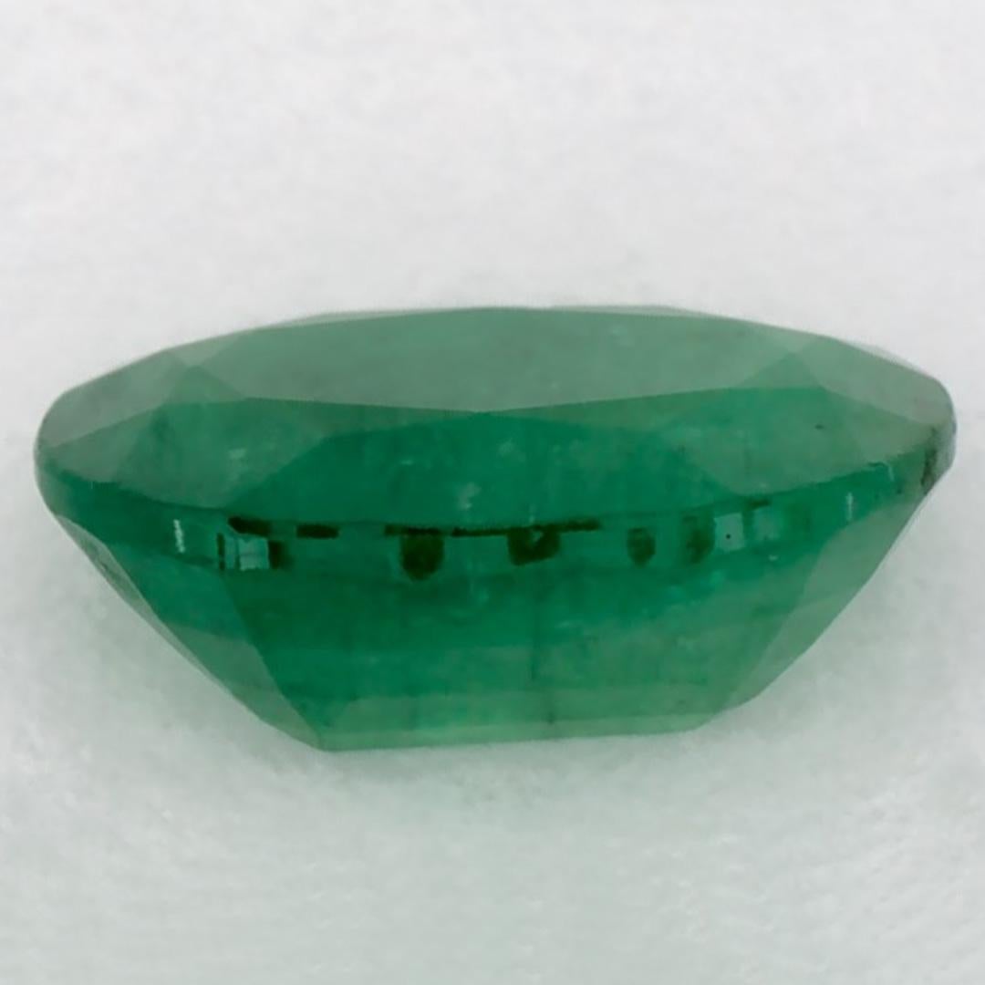 1.01 Karat Smaragd Oval Loser Edelstein im Zustand „Neu“ im Angebot in Fort Lee, NJ
