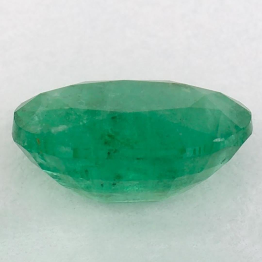 1.01 Karat Smaragd Oval Loser Edelstein im Zustand „Neu“ im Angebot in Fort Lee, NJ