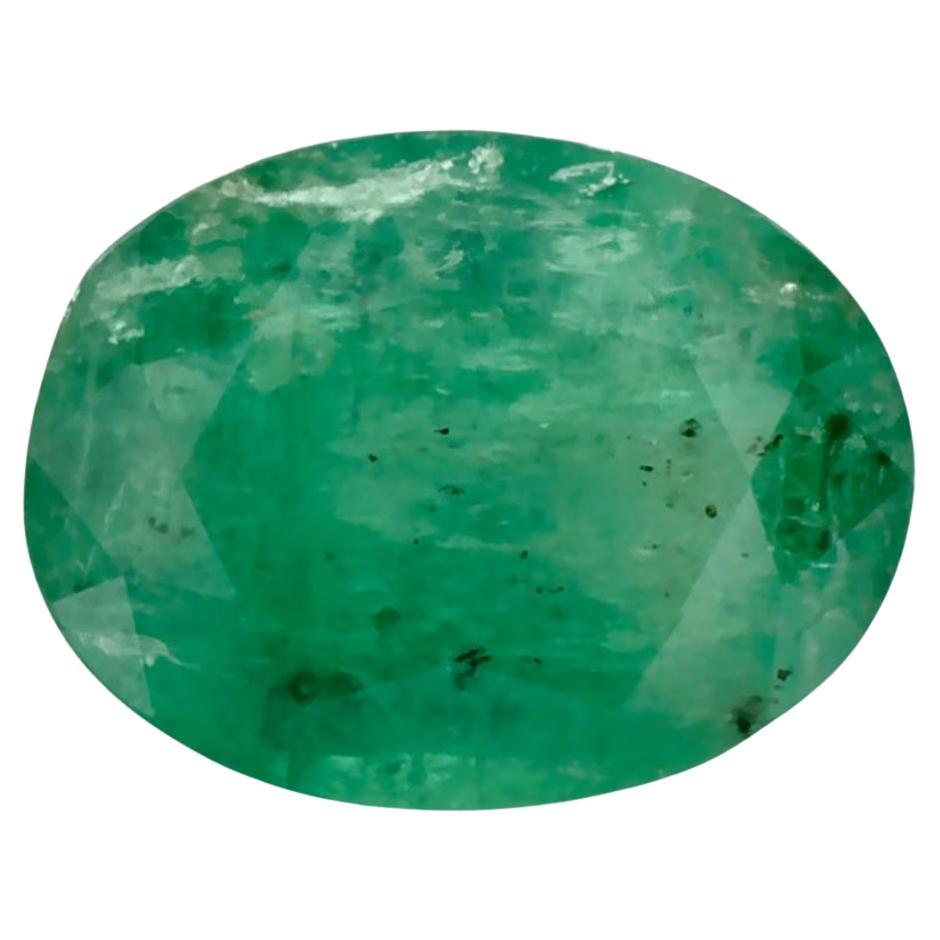1.01 Ct Emerald Oval Loose Gemstone