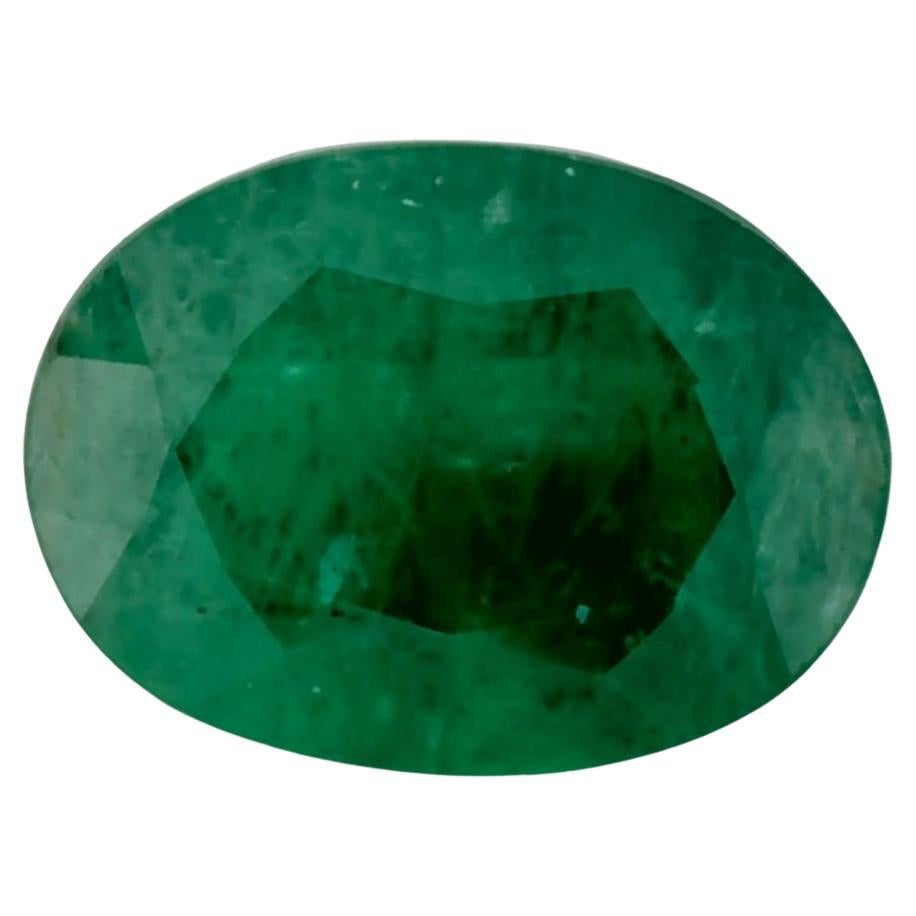 1.01 Ct Emerald Oval Loose Gemstone