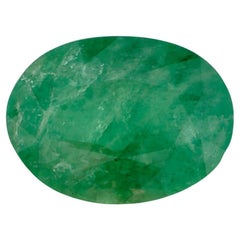 1.01 Ct Emerald Oval Loose Gemstone