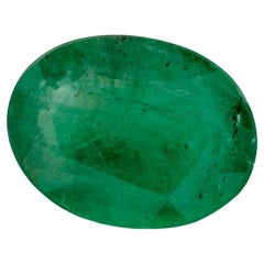 1.01 Ct Emerald Oval Loose Gemstone (pierre précieuse en vrac)