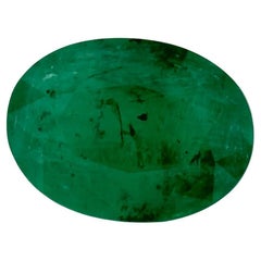 1.01 Ct Emerald Oval Loose Gemstone (pierre précieuse en vrac)