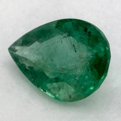 1.01 Ct Emerald Pear Loose Gemstone