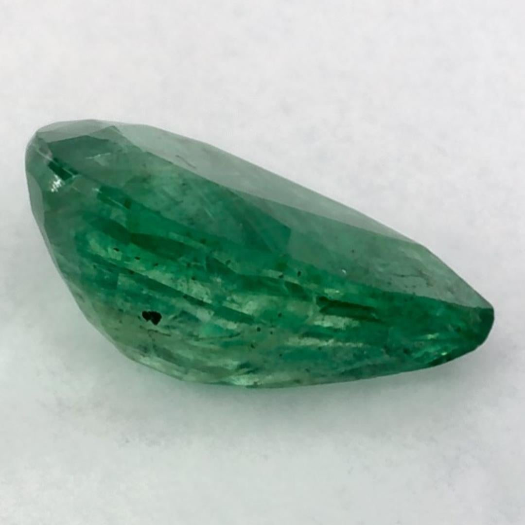 1.01 Ct Emerald Pear Loose Gemstone (pierre précieuse en vrac) Neuf - En vente à Fort Lee, NJ