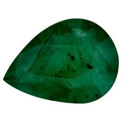 1.01 Ct Emerald Pear Loose Gemstone (pierre précieuse en vrac)