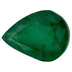 1.01 Ct Emerald Pear Loose Gemstone