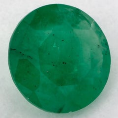 1.01 Ct Emerald Round Loose Gemstone