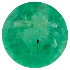 1.01 Ct Smaragd Runde Lose Edelstein