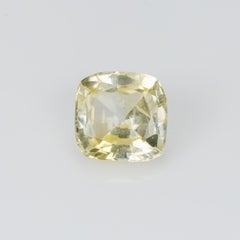 1,01 ct, zafiro amarillo facetado