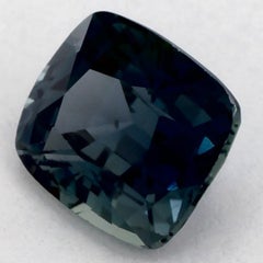 1.01 Ct Green Sapphire Cushion Loose Gemstone