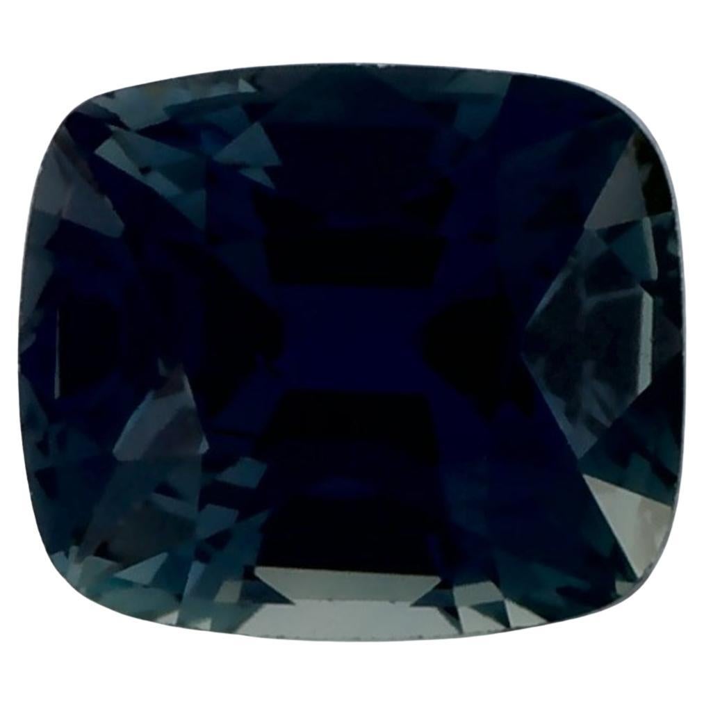 1.01 Ct Zaffiro Verde Cuscino Gemma Sfusa