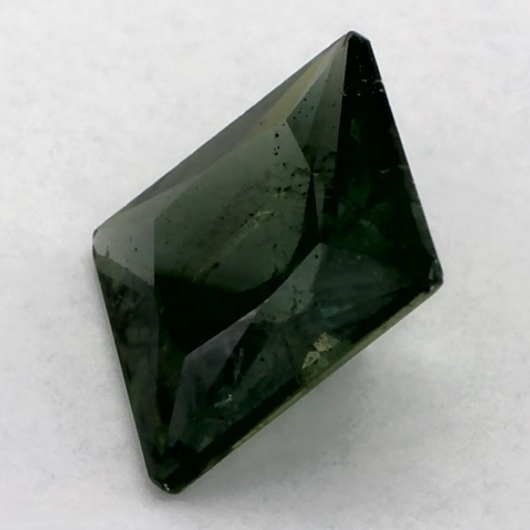 1.01 qt Zafiro Verde Princesa Gema Suelta Corte princesa en venta