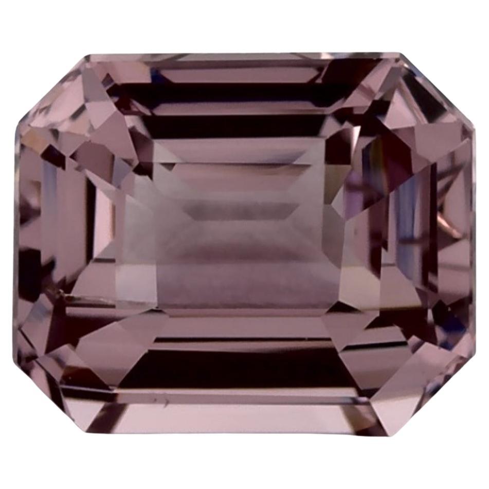 1.01 Ct Pink Sapphire Octagon Cut Loose Gemstone