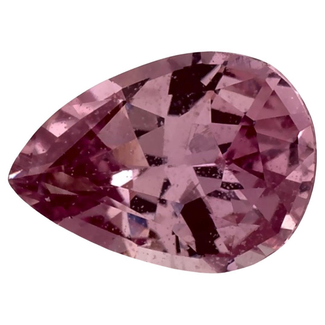 1.01 Ct Pink Sapphire Pear Loose Gemstone