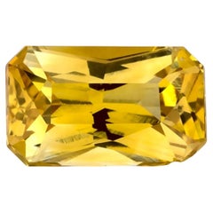 1.01 Ct Yellow Sapphire Octagon Loose Gemstone