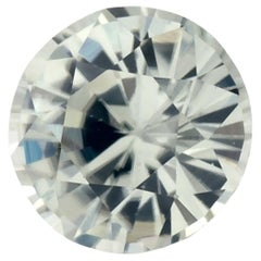 1.01 Ct Yellow Sapphire Round Loose Gemstone