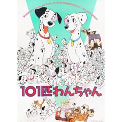 "101 Dalmatians" R1980s Japanese B2 Film Poster