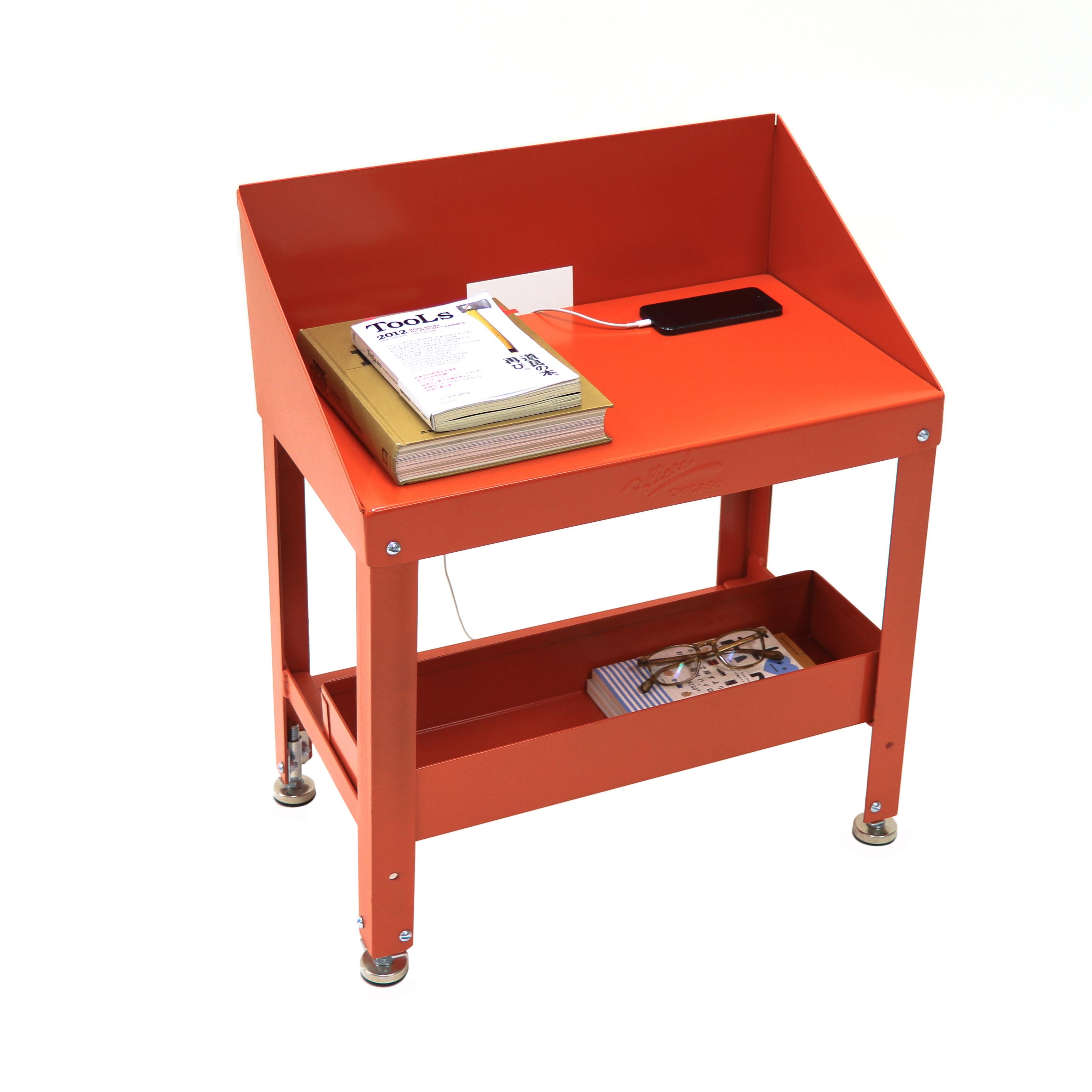 101 Side Table in 18 Gauge Steel and Enamel Paint Finish 2