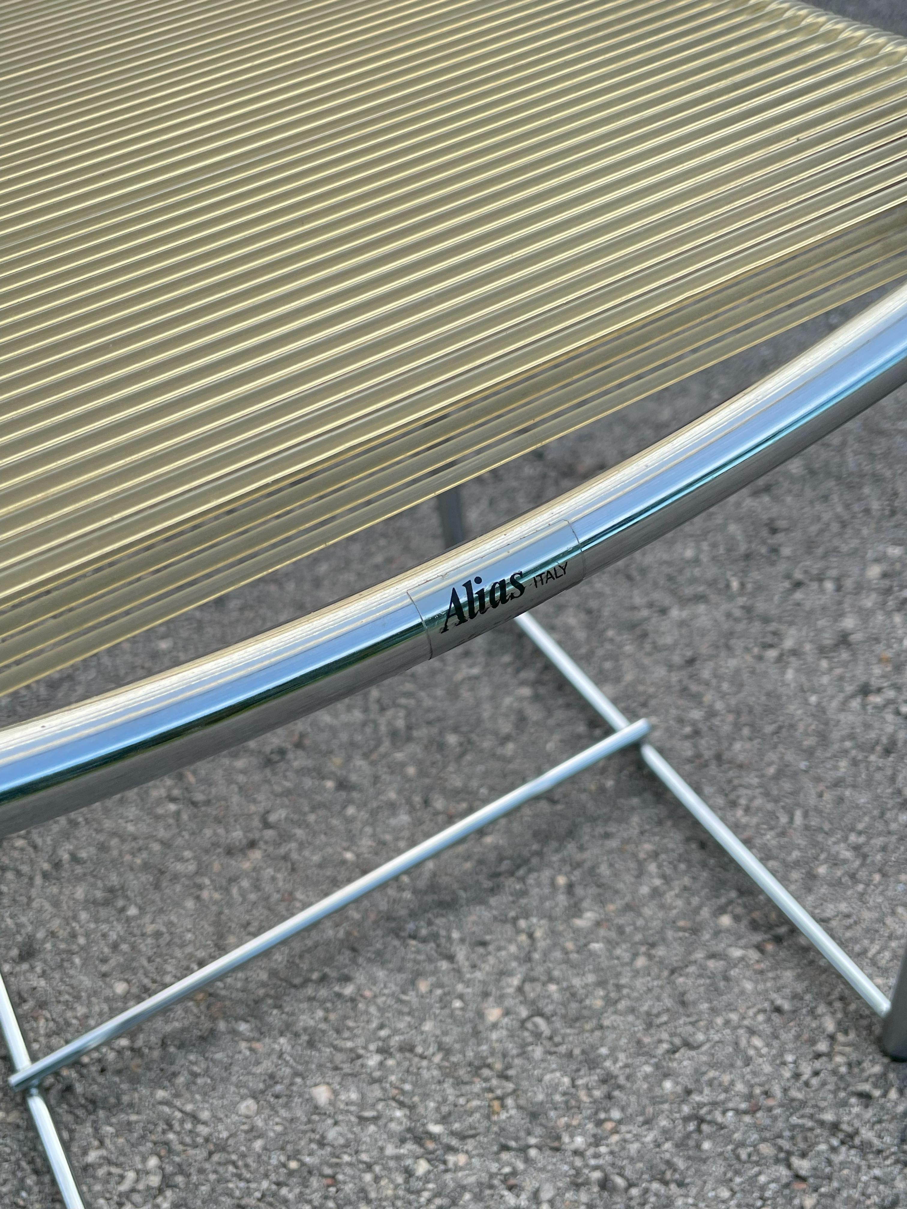 Italian 101 Spaghetti Chair by Giandomenico Belotti for Alias, 1979 For Sale