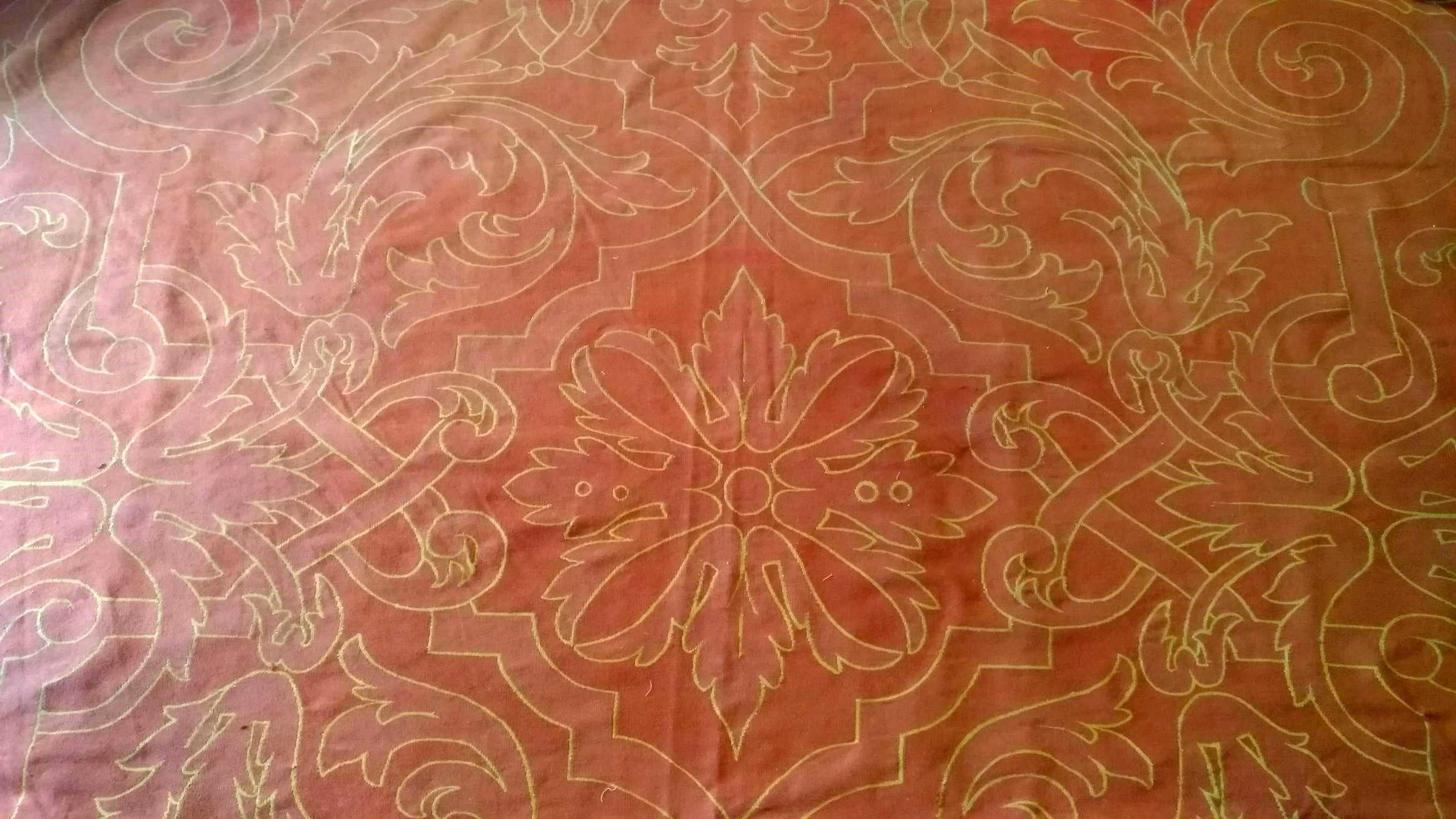 1010 - Magnifique tapis français d'Aubusson du milieu du 20e siècle en vente 10