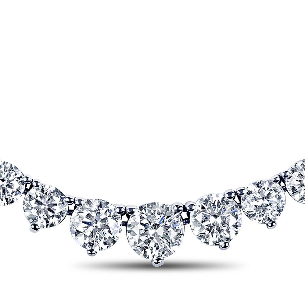diamond riviere necklace