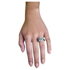 10.11 Carat Round Brilliant Diamond Ring Brilliant 18K Gold Iconic Presence