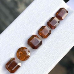 10,15 Karat Natürlicher Brauner Granat Steine Los Lose Edelsteine Aus Mali Afrika