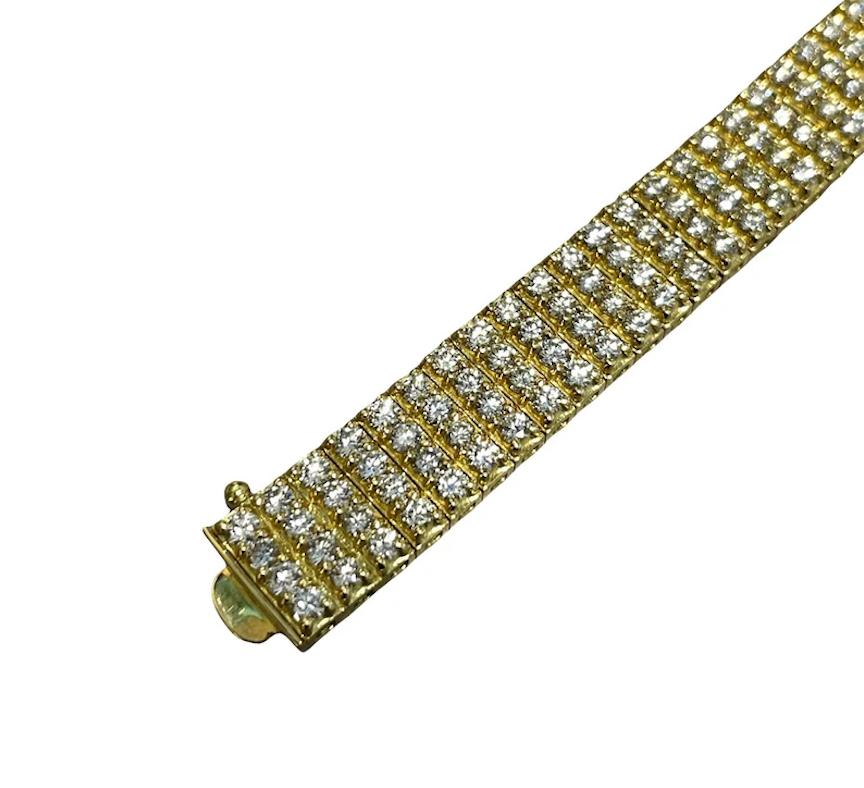 Modern 10.16 Ct Mesh Bracelet