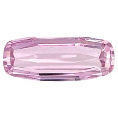 10.17 Carat Pink Kunzite, Modified Elongated Cushion, Unset Loose Gemstone