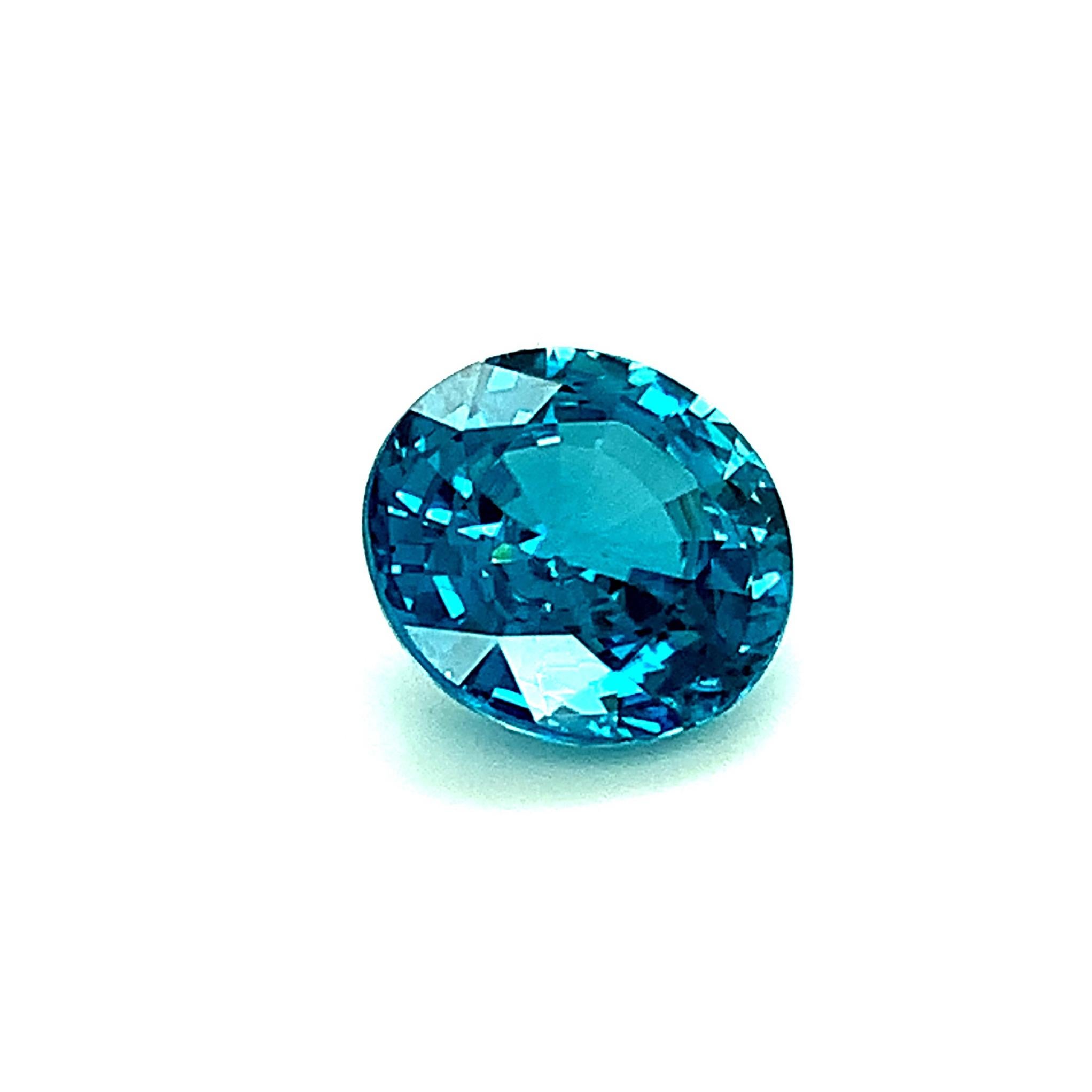 blue zircon price per carat