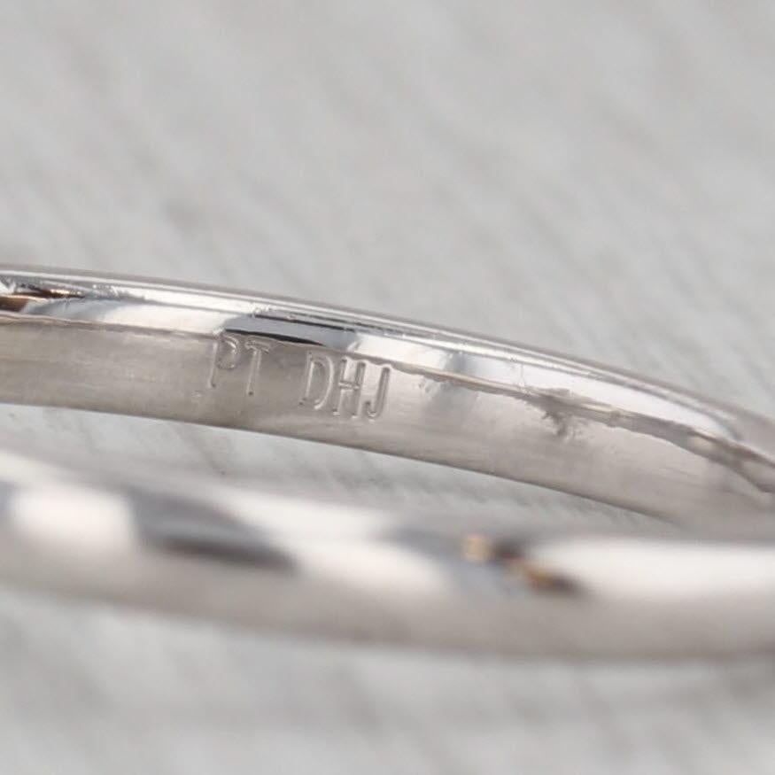1,01 ct Diamante Brillante Redondo VVS2 Anillo de Compromiso Solitario Platino GIA en venta 2