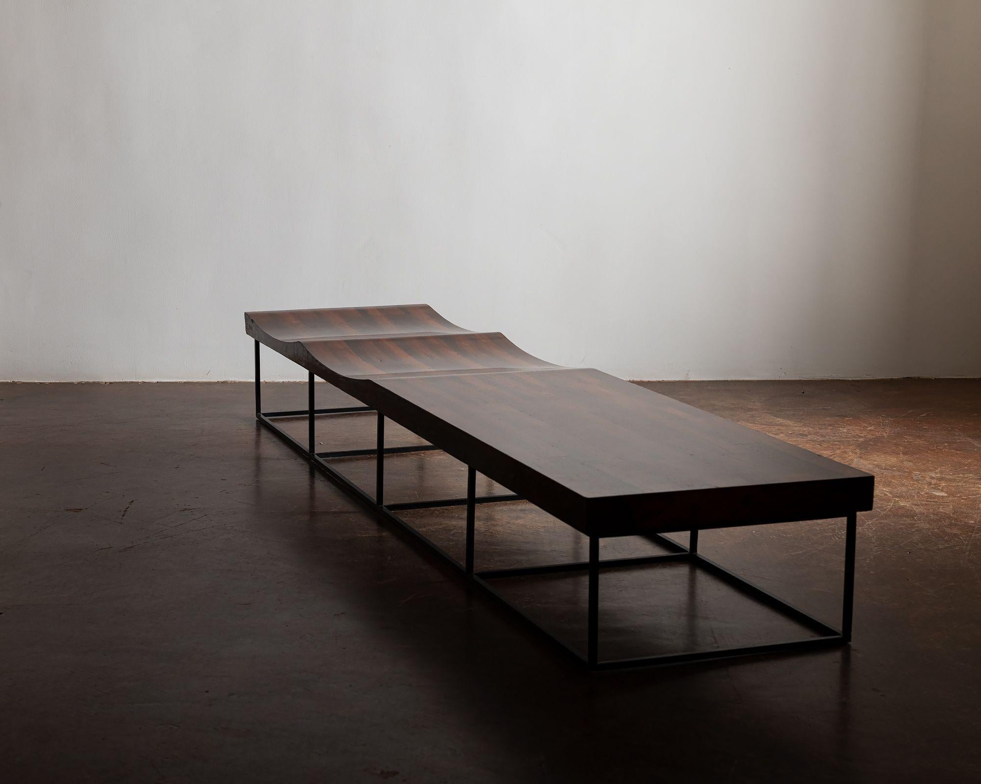 102 Bench by Jorge Zalszupin for L'Atelier, Brazil, 1960s In Good Condition In Sylacauga, AL