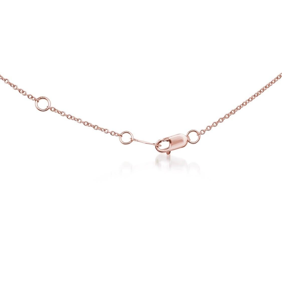 Moderno Collana con diamanti taglio Asscher da 1,02 carati e vs1 in vendita