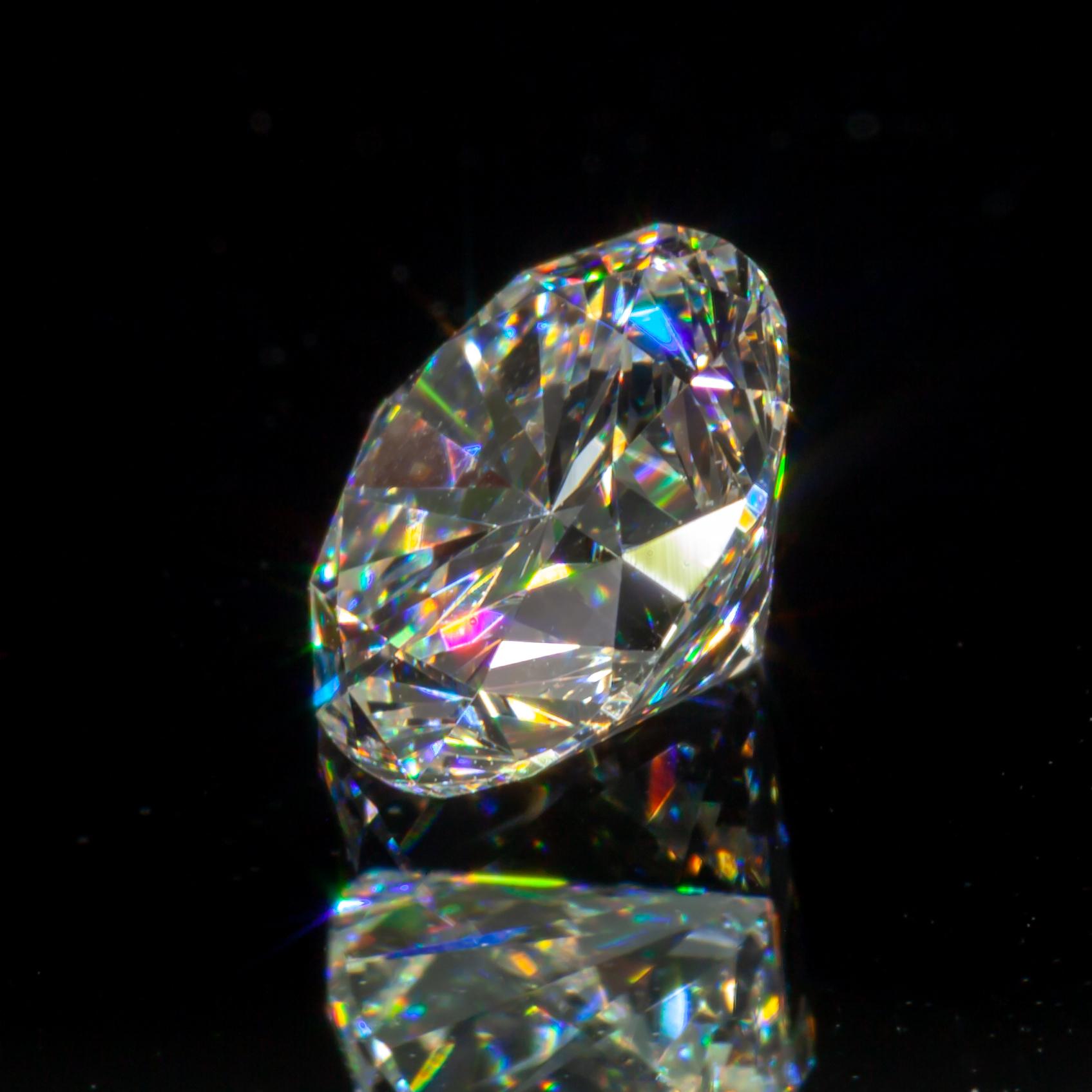 1,02 quilates de diamante suelto talla brillante redondo H / VS1 certificado por el GIA Corte redondo en venta