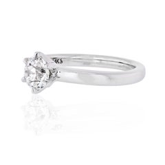 1.02 Carat Old European Cut Diamond G/VS2 GIA Solitaire Engagement Ring